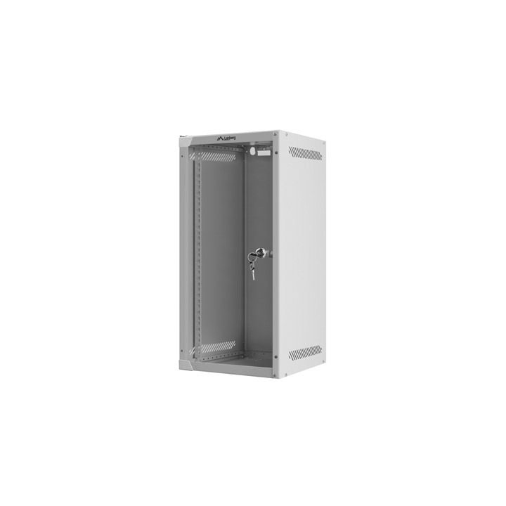 Lanberg WF10-2312-10S armário rack 12U Bastidor de parede Cinzento
