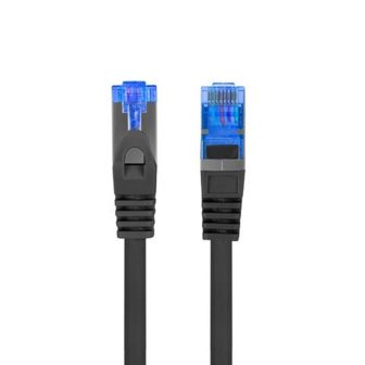 Lanberg Cat.6A S-FTP LSZH CCA Patch Cable 15m Black Fluke Passed…