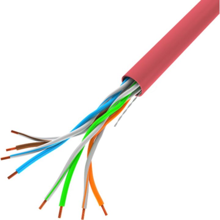 Lanberg LCU5-10CC-0305-R cabo de rede Vermelho 305 m U/UTP (UTP)