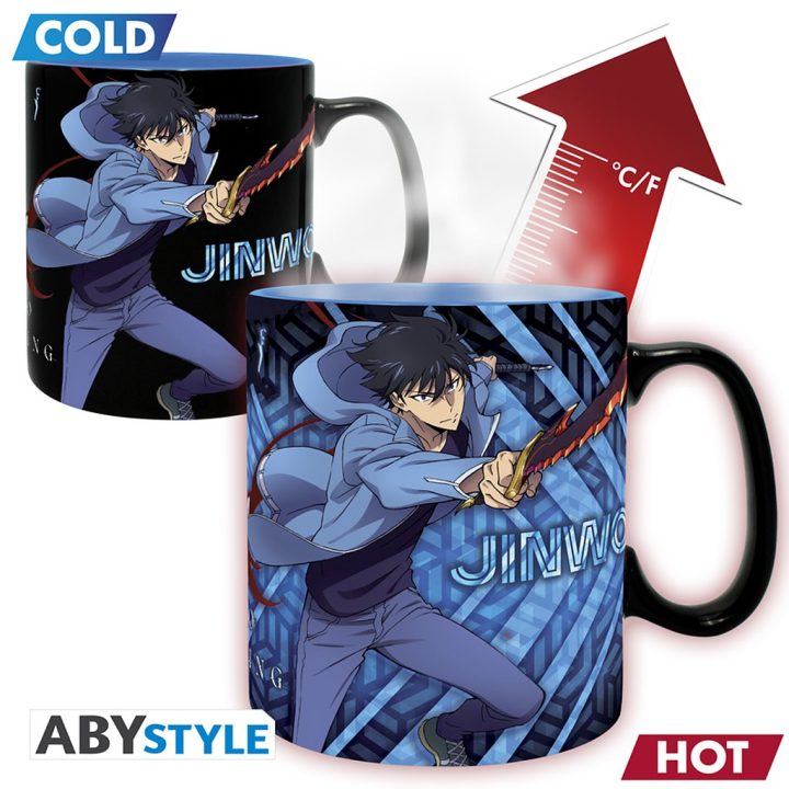 ABYstyle Solo Leveling Jinwoo and Igris Color-Changing Mug…