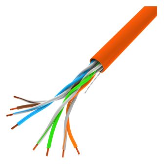 Lanberg LCU5-10CC-0305-O Orange Network Cable 305 m Cat5 U/UTP (UTP)