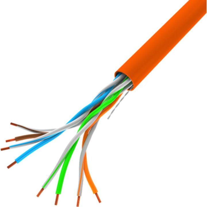 Lanberg LCU5-10CC-0305-O cable de red Naranja 305 m Cat5 U/UTP (UTP)