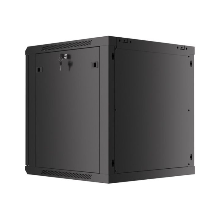Lanberg WF01-6612-00B 12U Wall-Mount Rack Cabinet Black