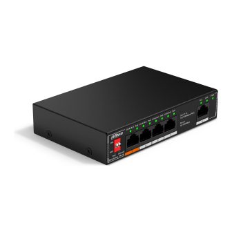 Dahua Technology PoE SF1005P Unmanaged L2 Fast Ethernet (10/100)…