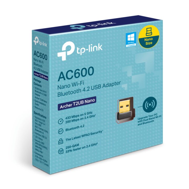 TP-Link Archer T2UB Nano WLAN / Bluetooth 433 Mbit/s