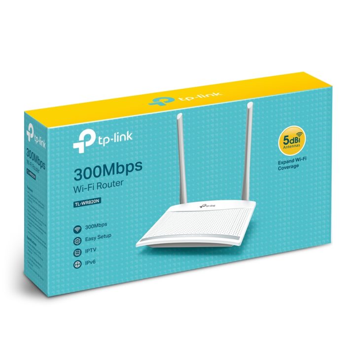 TP-Link TL-WR820N Wireless Router Fast Ethernet Single Band (2.4 GHz)…