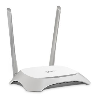 TP-Link TL-WR840N Fast Ethernet Wireless Router Single Band (2.4 GHz)…