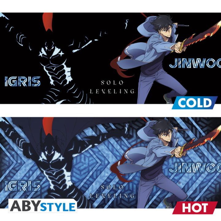 Caneca termocromática ABYstyle Solo Leveling Jinwoo e Igris…