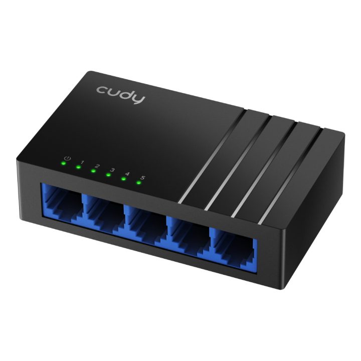 Switch não gerido Cudy GS105D Gigabit Ethernet (10/100/1000) Preto