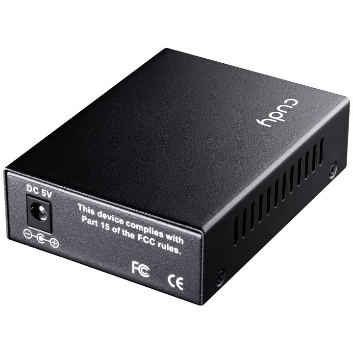 Cudy MC100SA-20 conversor de meio 100 Mbit/s 1310 nm Monomodo Preto