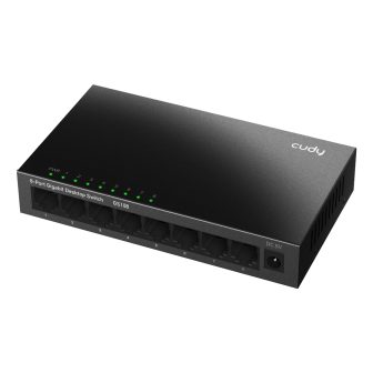 Cudy GS108 Unmanaged Gigabit Ethernet (10/100/1000) Switch Black