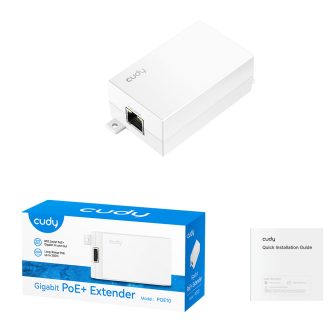Adaptador e injetor PoE Gigabit Ethernet Cudy POE10