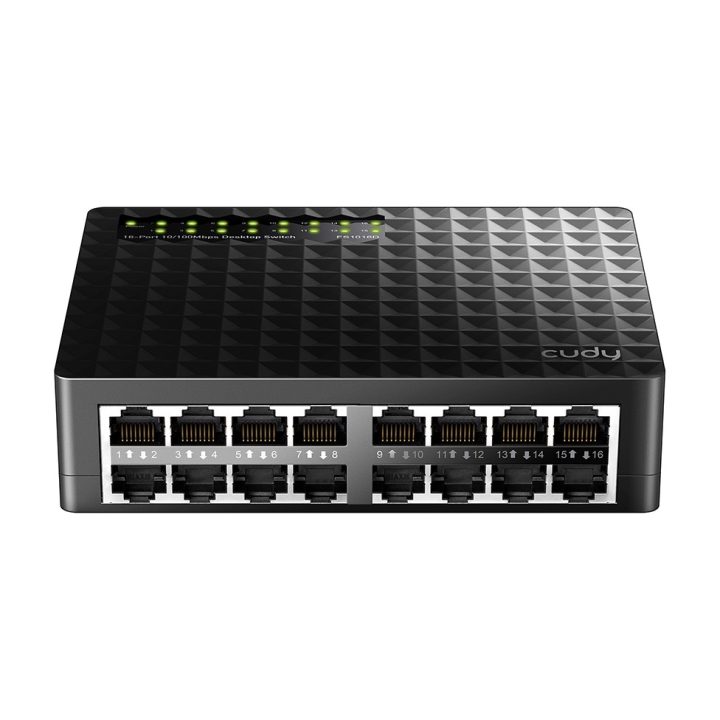 Cudy FS1016D Fast Ethernet (10/100) Switch Black