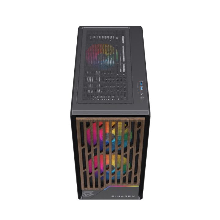 Genérico Torre m-ATX Einarex Pulse PM400 Core RGB preto…