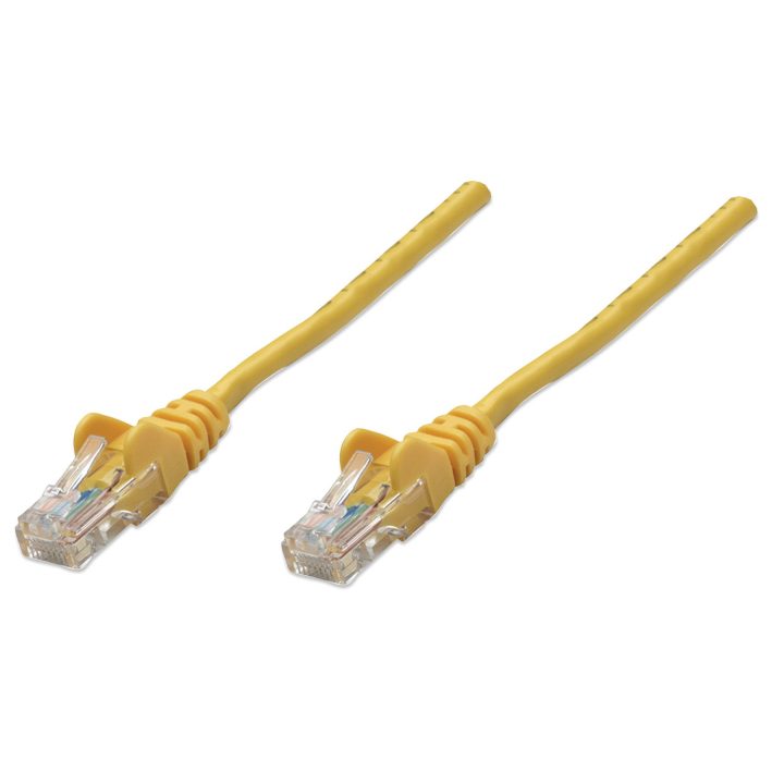 Intellinet RJ-45 M/M, 10m Yellow Cat5e U/UTP (UTP) Network Cable