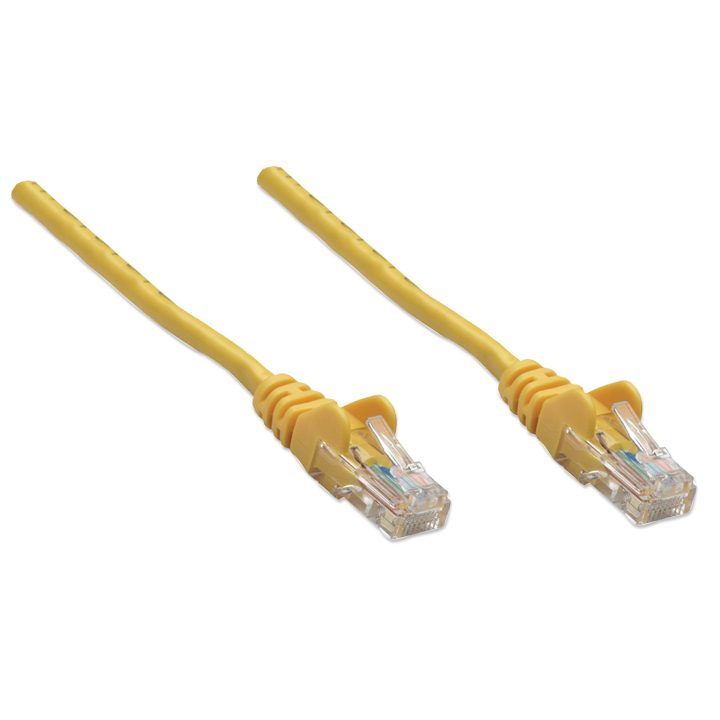 Intellinet RJ-45 M/M, 10m Yellow Cat5e U/UTP (UTP) Network Cable