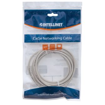 Intellinet Cable de red, Cat6, UTP, RJ45 Macho / RJ45 Macho, 15.0 m…