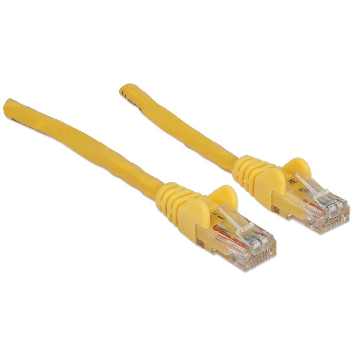 Intellinet Cat6 UTP, 5m Yellow Network Cable U/UTP (UTP)