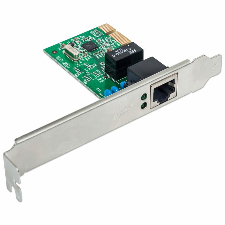 Placa de rede Gigabit PCI Express Intellinet, Ethernet RJ45…