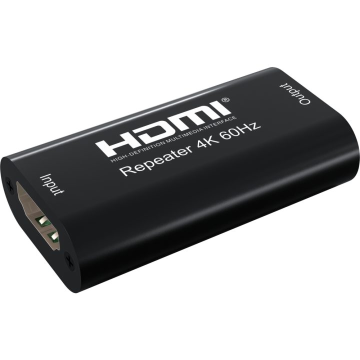 Techly IDATA HDMI2-RIP4KT extensor audio/video Repetidor de señales…