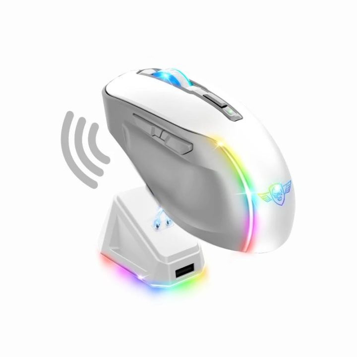 Spirit of Gamer Raton Inalambrico Elite M50 Blanco (S-EM50WT)