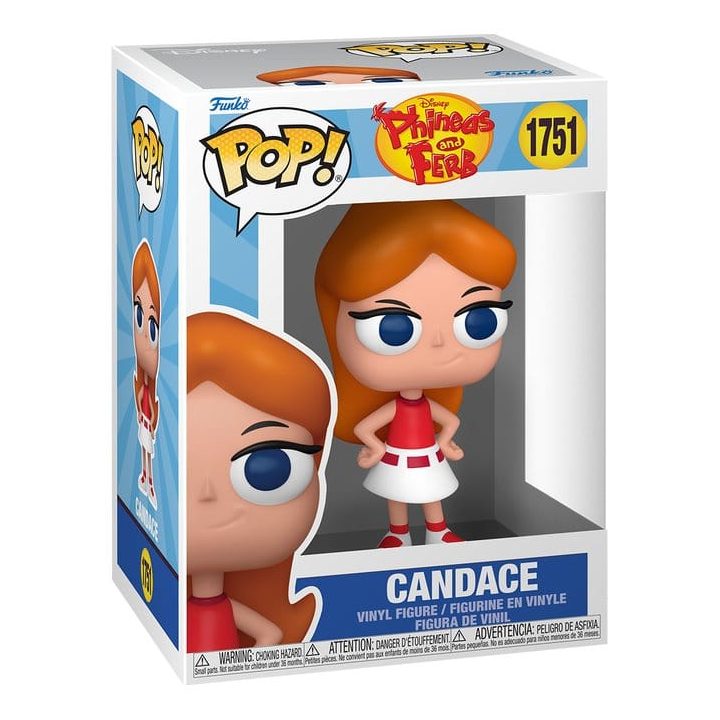 Funko Pop! Disney – Phineas & Ferb Season 2-Candace (nº 1751)