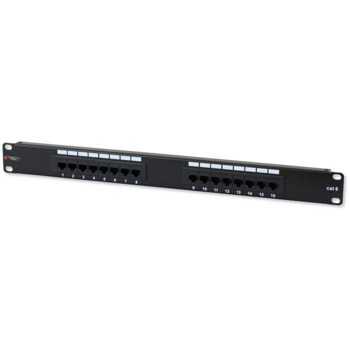 Techly 16 x RJ45 Cat.6