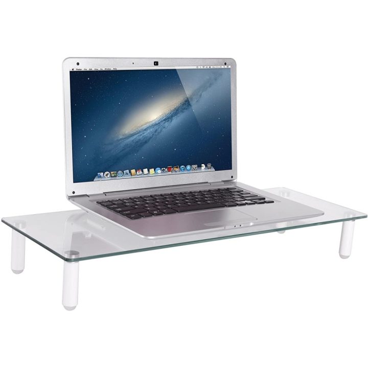 Techly ICA-MS 461 soporte para monitor 32" Escritorio Transparente