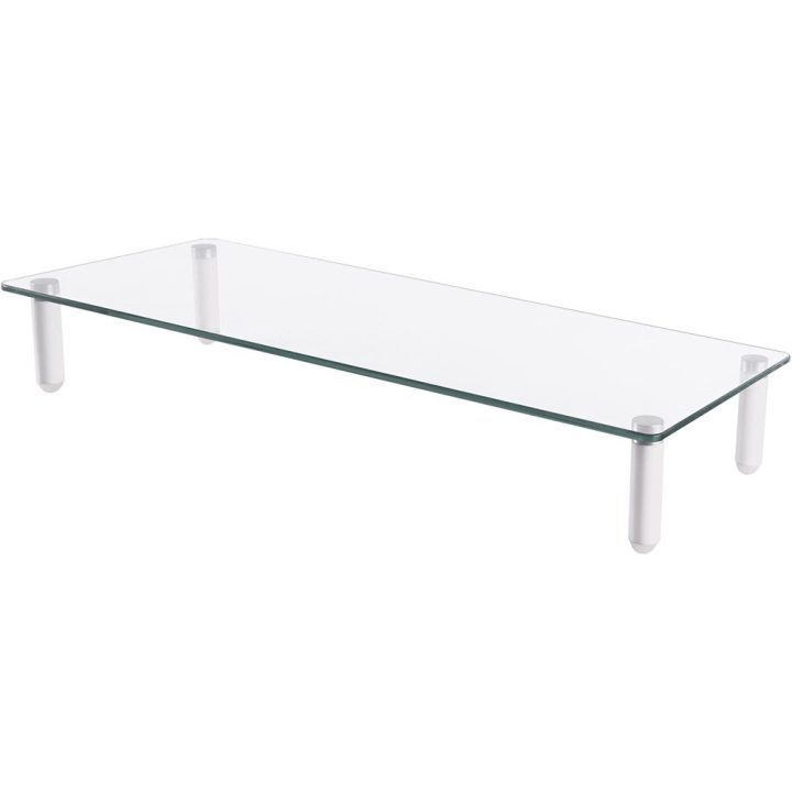 Techly ICA-MS 461 suporte para monitor 32" Secretária Transparente