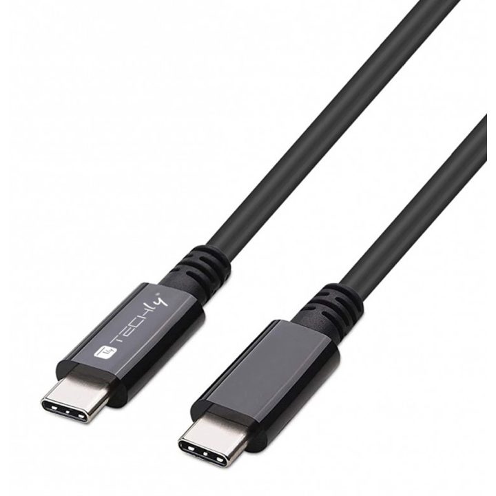 Techly ICOC MUSB40-CMCM08 cable USB USB4 Gen 3x2 0,8 m USB C 40…