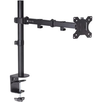 Techly ICA-LCD 503BK2 suporte para monitor 27" Secretária Preto