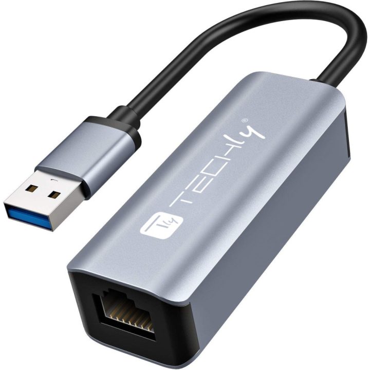Techly IDATA USB-ETGIGA-AA base para portátil y replicador de puertos…