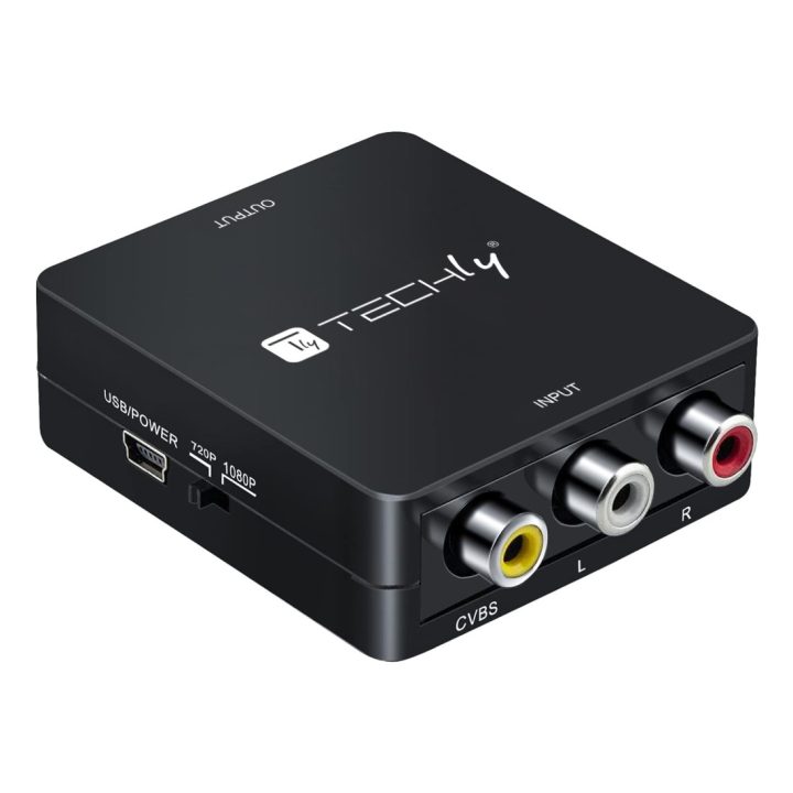 Techly IDATA SPDIF-6E3 convertidor de señal de vídeo Conversor de…