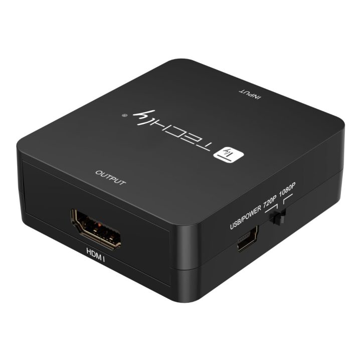 Techly IDATA SPDIF-6E3 Video Signal Converter Active Video Converter…