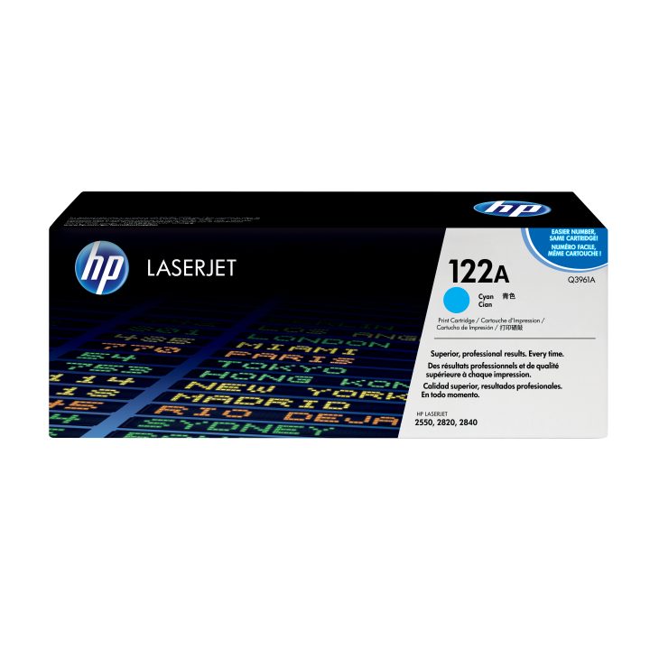 HP 122A Cyan Original LaserJet Toner Cartridge cartucho de tóner 1…