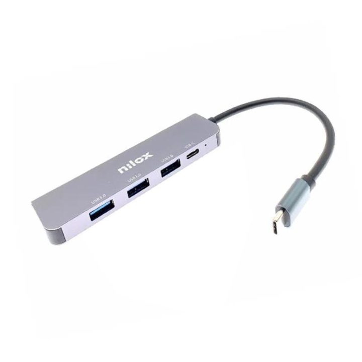 NILOX hub USB-C 3xusb 3.0 1xusbc (NXHUBUSBC04)