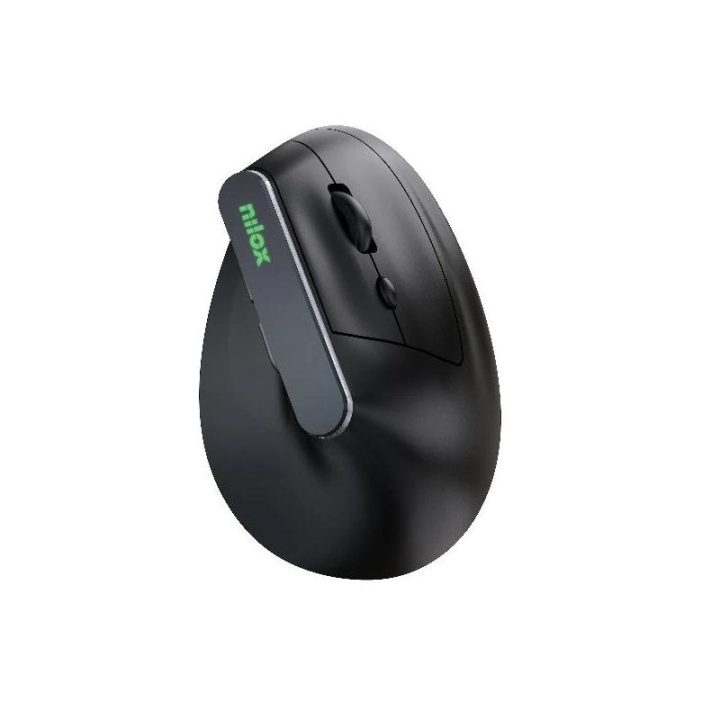 Nilox NXMOEVR01B rato Hogar USB Tipo C Óptico 1600 DPI