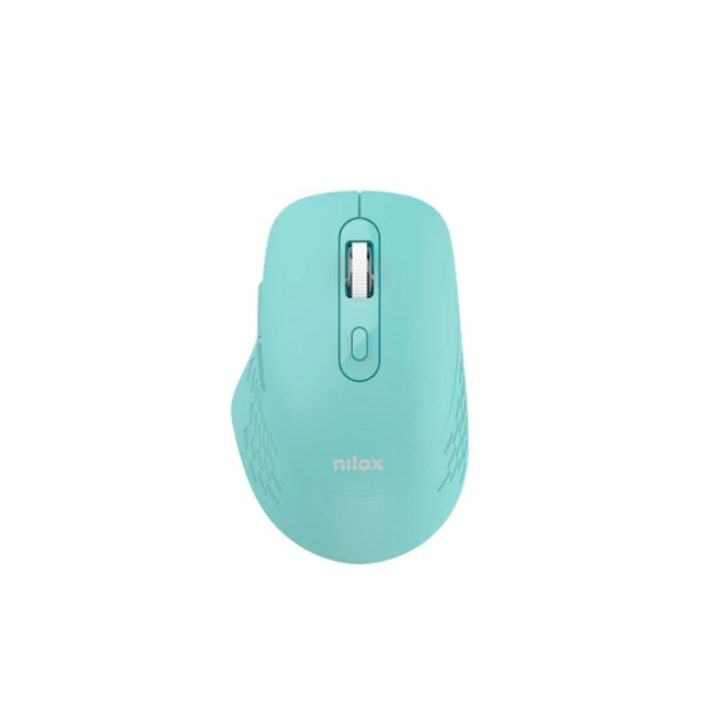 Nilox RATON DUAL WIRELESS 1600 DPI VERDE rato Escritório Bluetooth +…