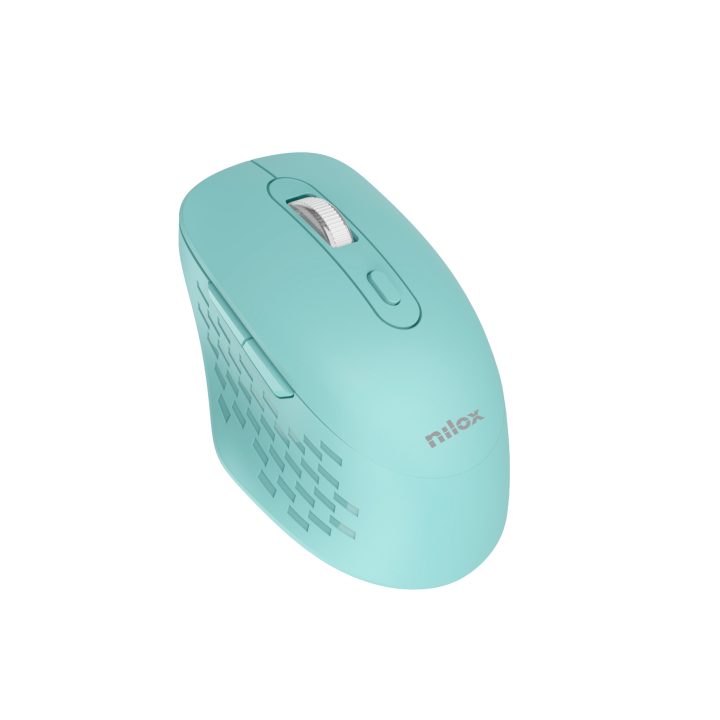 Nilox RATON DUAL WIRELESS 1600 DPI VERDE rato Escritório Bluetooth +…