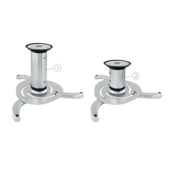 TooQ SUPORTE UNIVERSAL DE TETO GIRATÓRIO 360º PARA PROJETOR PRATA