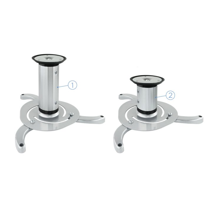 TooQ Universal Rotating 360° Ceiling Mount for Projector Silver