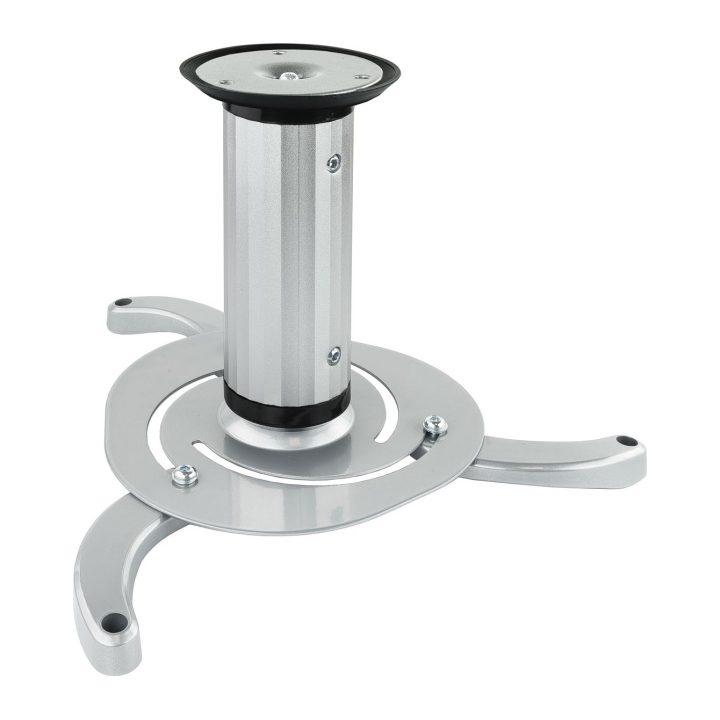 TooQ SUPORTE UNIVERSAL DE TETO GIRATÓRIO 360º PARA PROJETOR PRATA