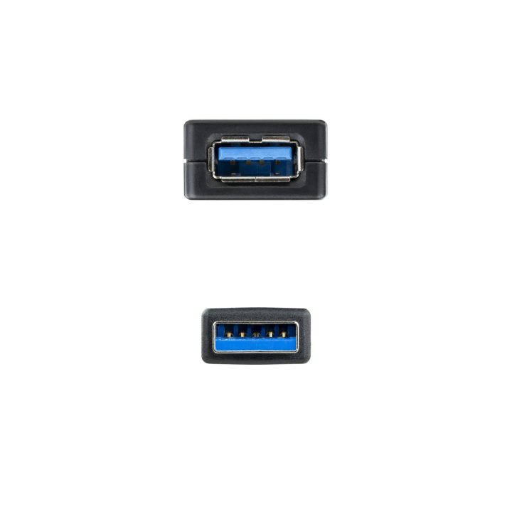 Nanocable Cable USB 3.0 prolongador con amplificador, tipo A/M-A/H, 5m