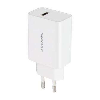 Nanocable USB Charger, 5V/2.1A, White