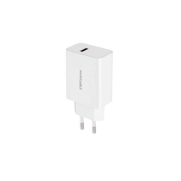 Nanocable USB Charger, 5V/2.1A, White