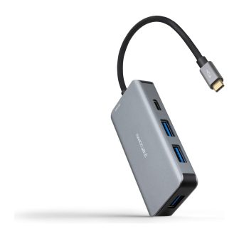 Nanocable HUB USB-C 5 en 1, Conversor 3.2 GEN1 5G a 3 x USB-A 3.0 +…