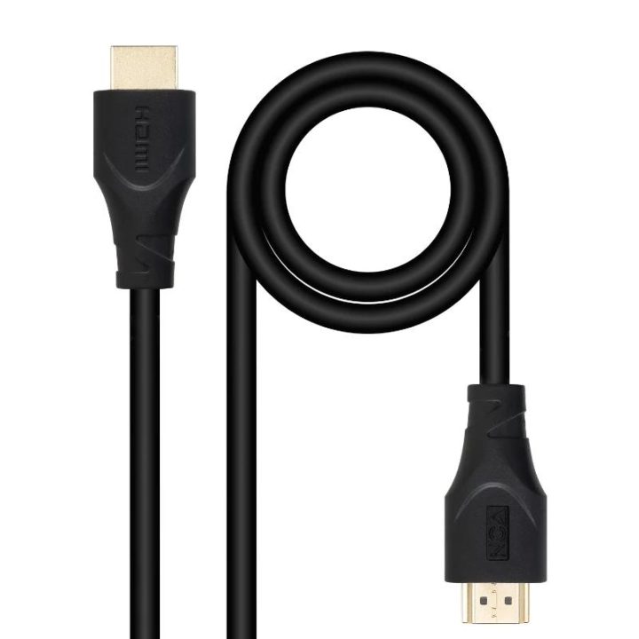 Nanocable Cabo HDMI V1.4 CCS, A/M-A/M, Preto, 2 m