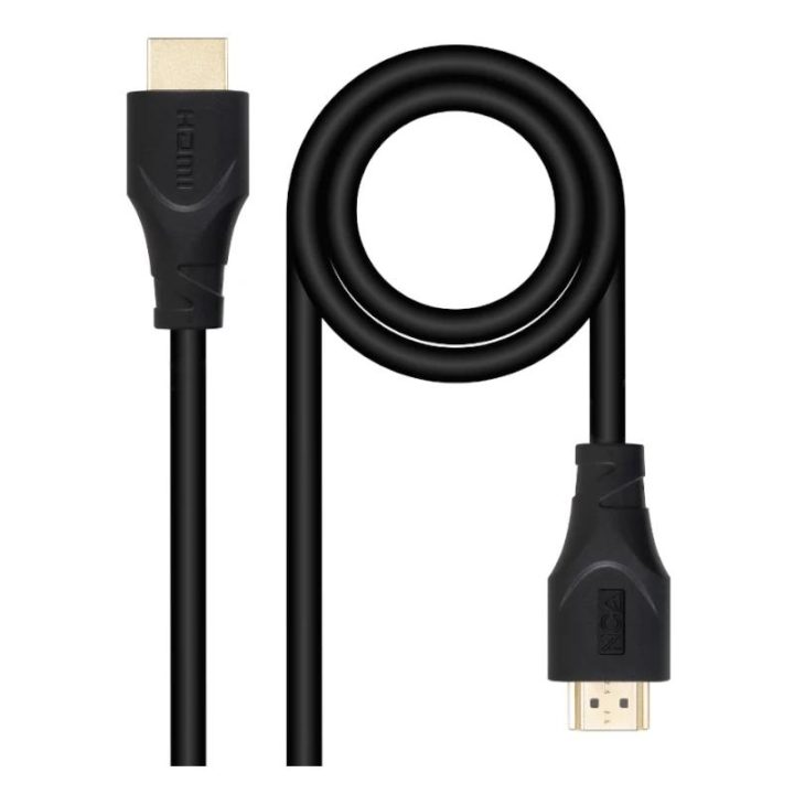 Nanocable Cable HDMI V1.4 CCS, A/M-A/M, Negro, 3m