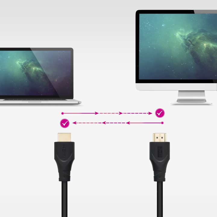 Nanocable Cabo HDMI V1.4 CCS, A/M-A/M, Preto, 3m