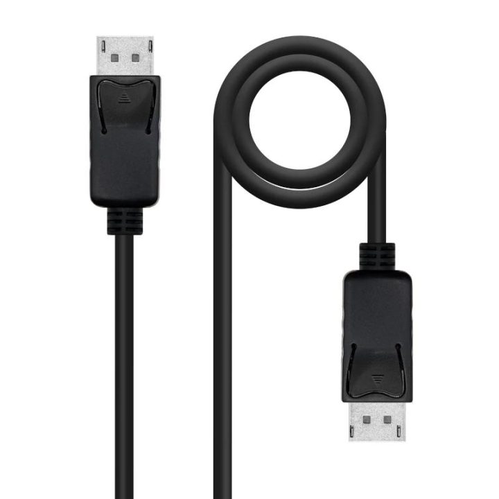 Nanocable DisplayPort 1.4 CCS Cable, DP/M - DP/M, Black, 2 m